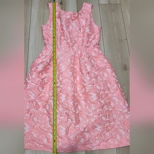 Pink tartan dress